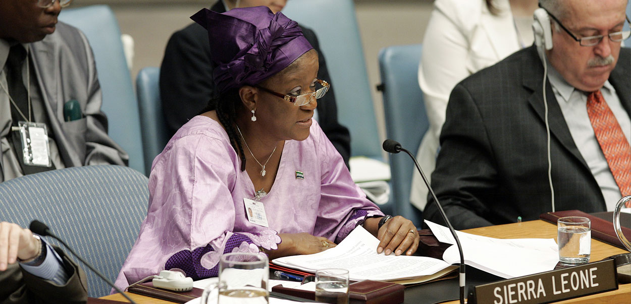 Signatory Profiles: Zainab Bangura
